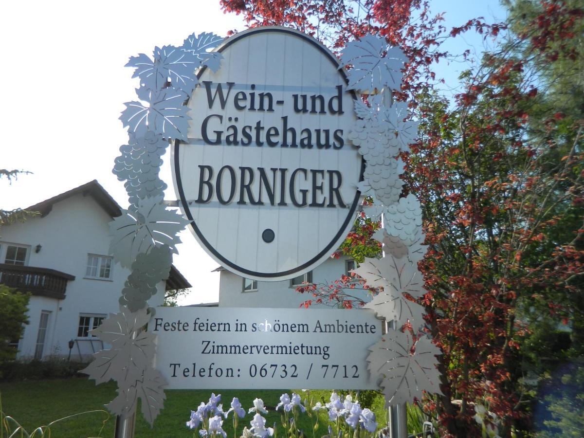 Gaestehaus Borniger Gau-Weinheim Esterno foto